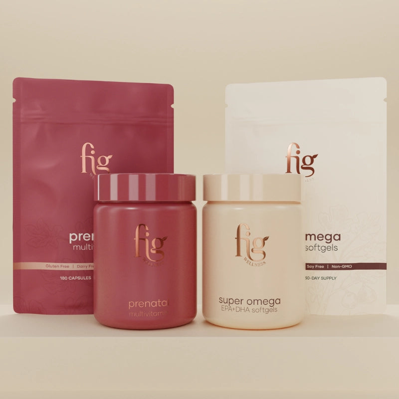 Prenatal Bundle for Her: Comprehensive Prenatal + Super Omega