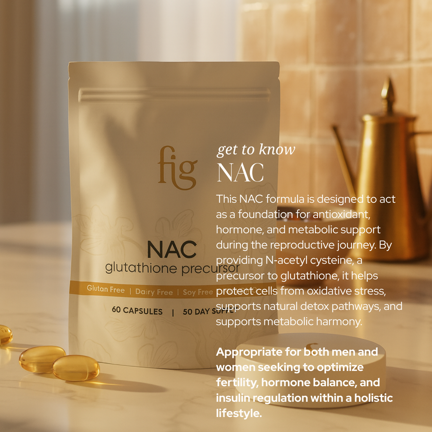 NAC (NAcetyl Cysteine) FIG Wellness NAC (NAcetyl Cysteine) FIG Wellness