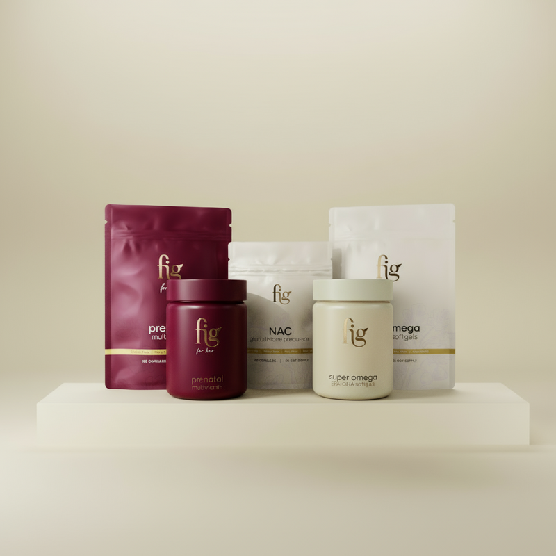 Prenatal Bundle with NAC: Prenatal Multi + Super Omega + NAC