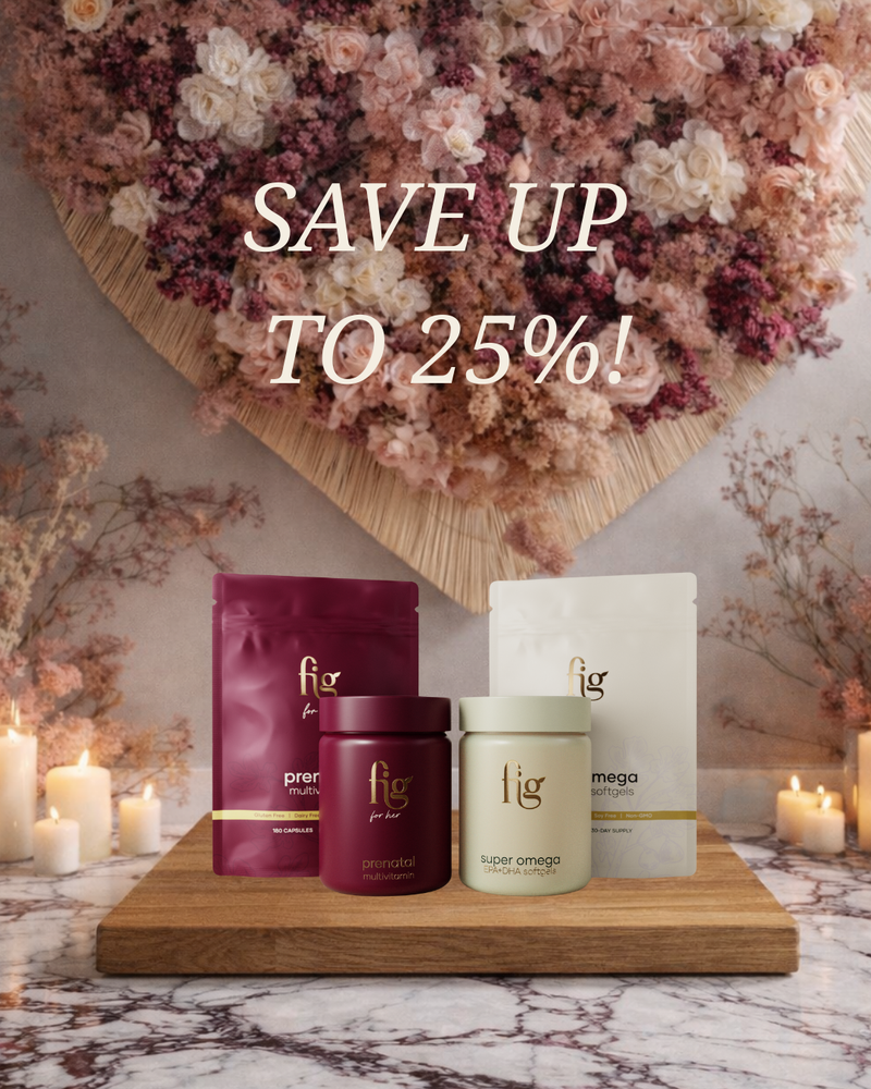 Prenatal Bundle for Her: Comprehensive Prenatal + Super Omega